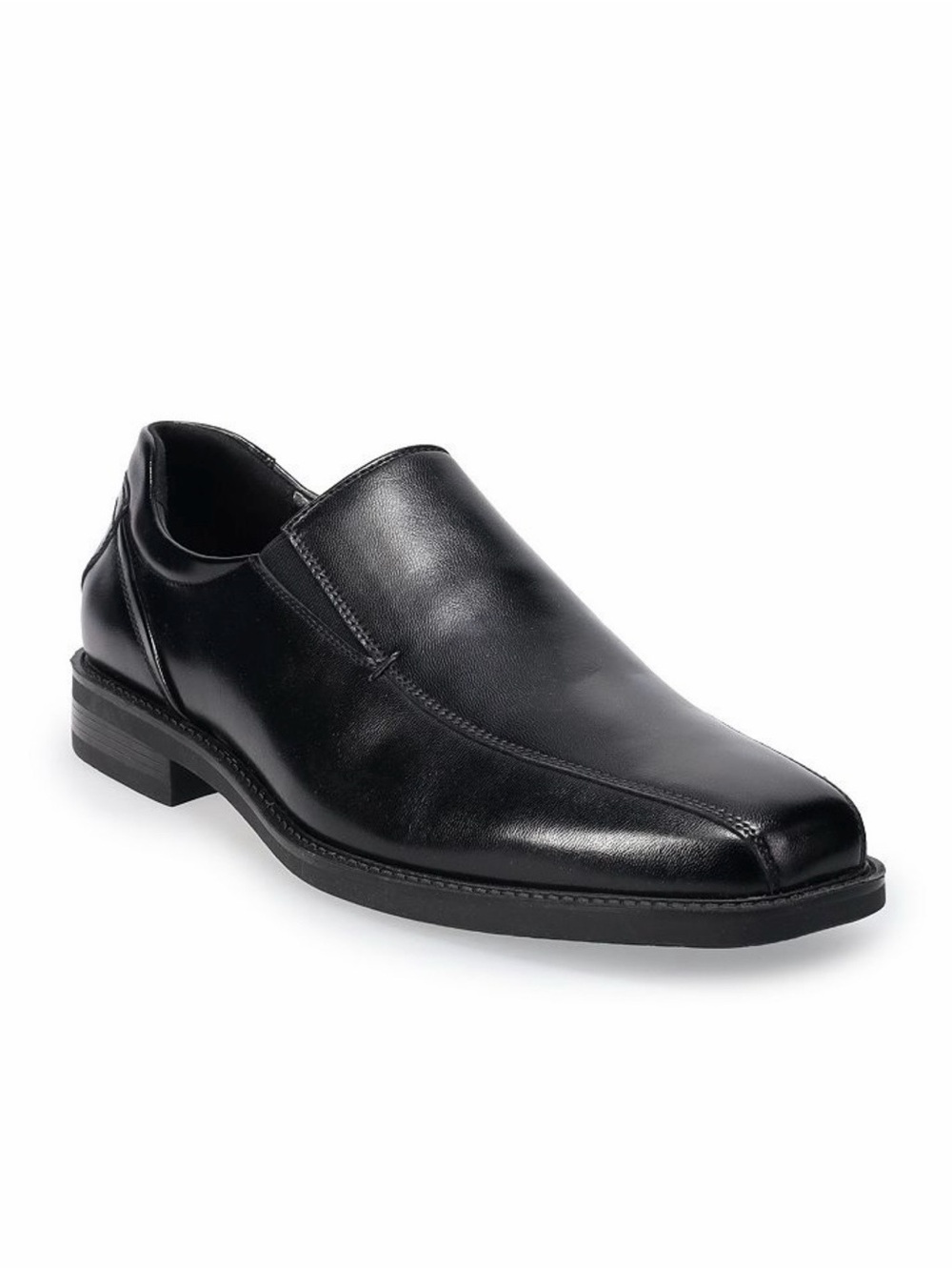 Black Slip-On Dress Shoe for Men Size 13